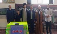 برپایی میز خدمت در نمازجمعه شهر سلطانیه